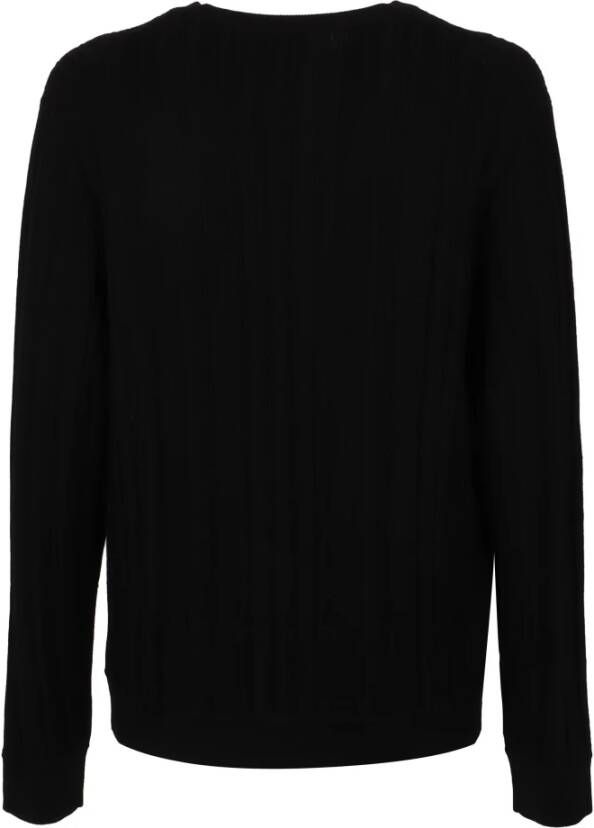 Paul Smith Merino wollen trui met geribbelde boorden