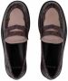 Paul Smith Python Effect Leren Mocassins in Roze en Bruin Multicolor Dames - Thumbnail 3