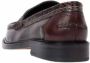 Paul Smith Python Effect Leren Mocassins in Roze en Bruin Multicolor Dames - Thumbnail 4