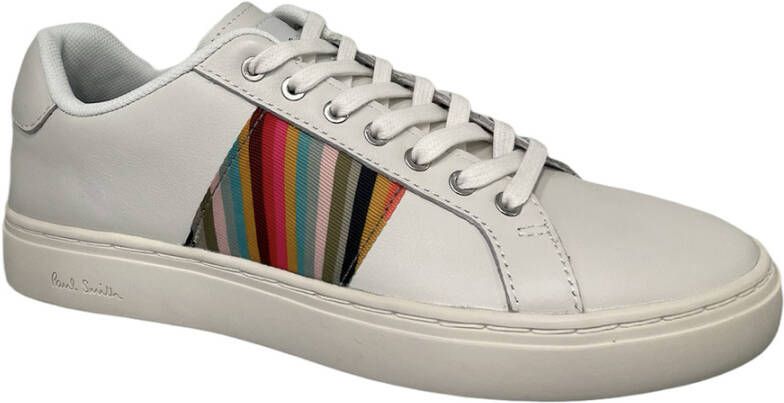 Paul Smith Witte Leren Sneakers met Multicolor Detail White Dames - Foto 2