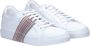 Paul Smith Wit Leren Gestreepte Sneakers White Heren - Thumbnail 6