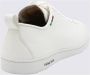 Ps Paul Smith Mens Shoe Miyata Lage sneakers Leren Sneaker Heren Wit - Thumbnail 9