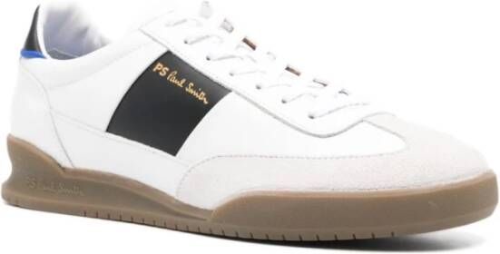 Paul Smith Witte Sneakers met Merkhiel