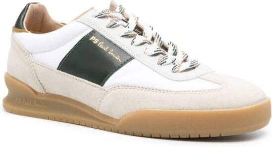 Paul Smith Witte Sneakers met Multikleurige Panelen White Heren