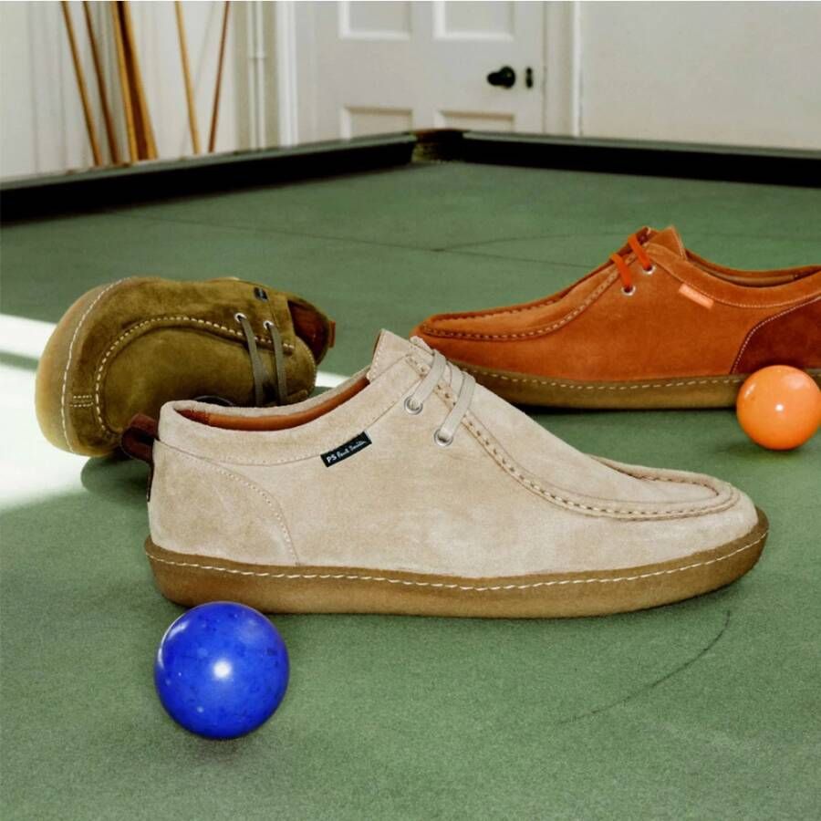 Paul Smith Zandkleurige suède mocassins