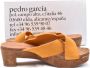 Pedro García Sandals Yellow Dames - Thumbnail 4