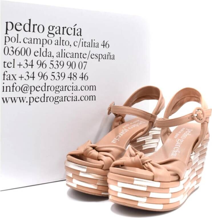 Pedro García Stijlvolle Sleehak Sandalen