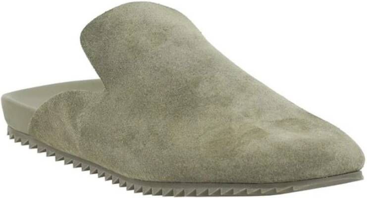 Pedro García Suede Braidy Muiltjes met Ronde Neus Brown Dames