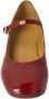 Pedro Miralles Bordeaux Mary Jane Leren Schoen Red Dames - Thumbnail 4