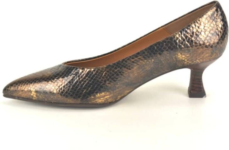 Pedro Miralles Brons print Pump +tip 4cm