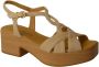 Pedro Miralles Flat Sandals Beige Dames - Thumbnail 3