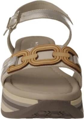 Pedro Miralles Flat Sandals Gray Dames