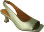 Pedro Miralles Metallic Green High Heel Sandals Green Dames - Thumbnail 4