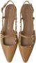 Pedro Miralles Kameel Leren Mary Jane Schoenen met Gespband - Thumbnail 2