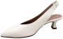 Pedro Miralles Off White Slingback Hakken - Thumbnail 2