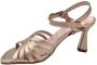 Pedro Miralles Roségouden Hoge Hak Sandalen - Thumbnail 2