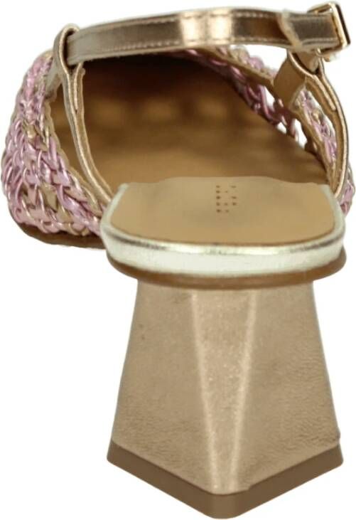 Pedro Miralles Roze Multi Sling-back Sandaal