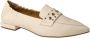 Pedro Miralles Witte leren instapper met stud-detail White Dames - Thumbnail 3