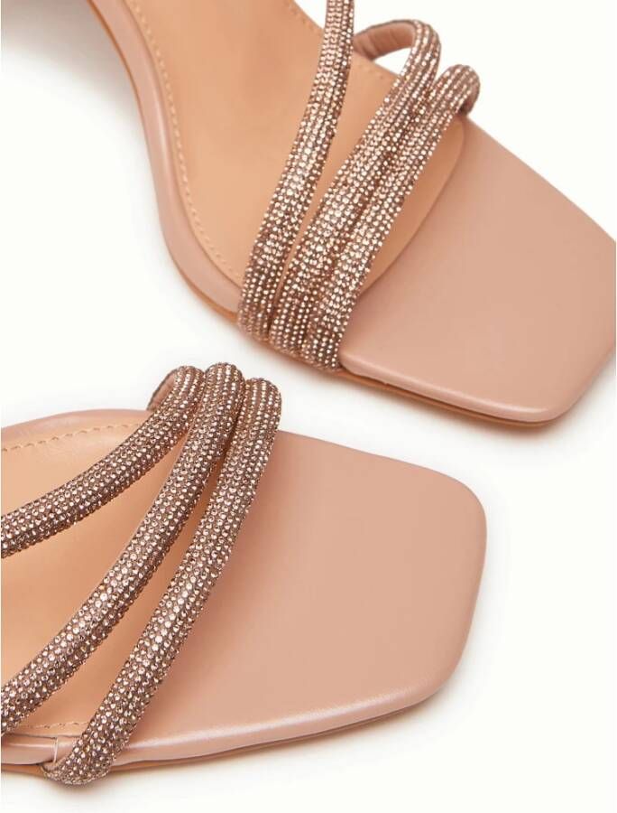 Pennyblack Strass Sandalen met Mancia Art Beige Dames