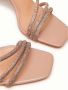 Pennyblack Strass Sandalen met Mancia Art Beige Dames - Thumbnail 3