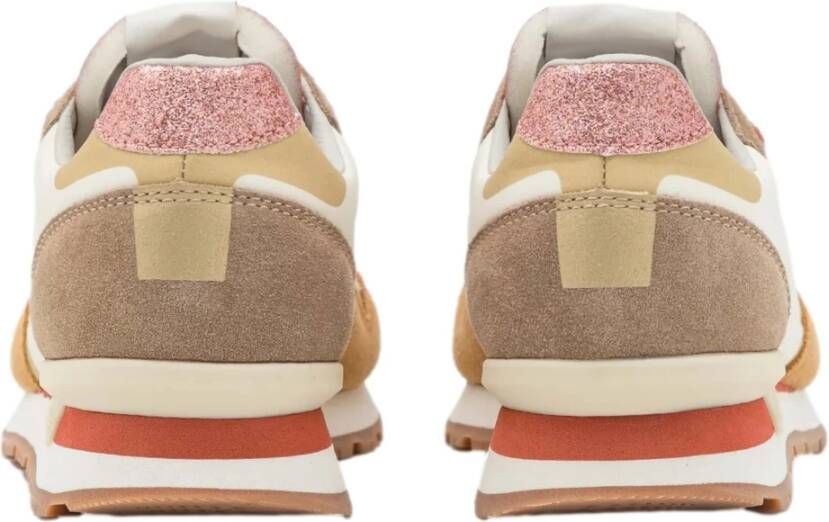 Pepe Jeans Brit Print Lux Sneakers Multicolor Dames