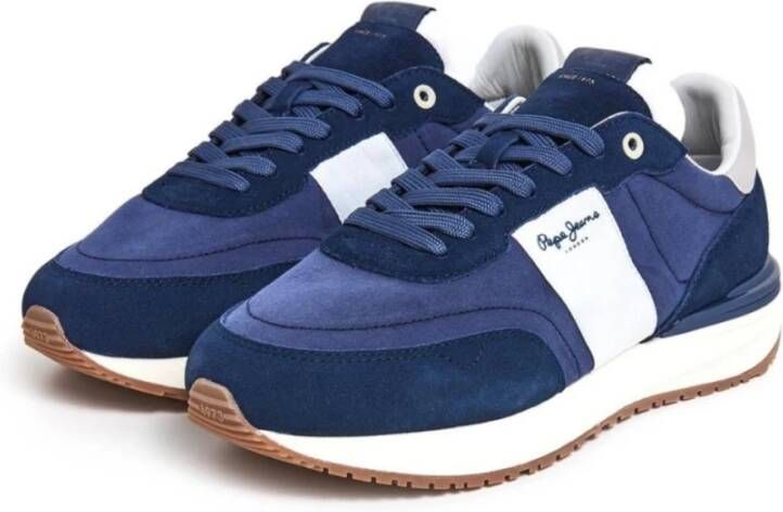 Pepe Jeans Buster Tape Sneakers Blue Heren