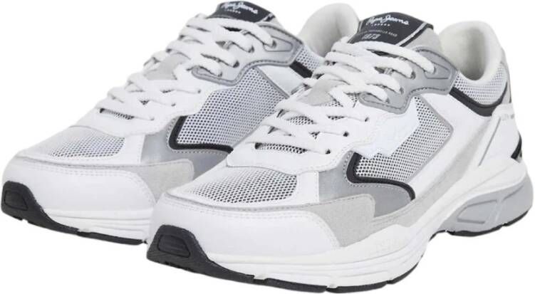 Pepe Jeans Dave Master Sneakers White Heren