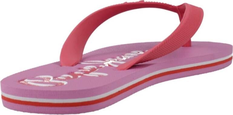 Pepe Jeans Flip Flops Pink Dames