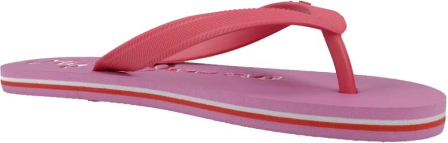 Pepe Jeans Flip Flops Pink Dames