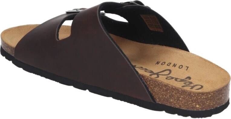Pepe Jeans Heren Sandalen Brown Heren