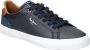 Pepe Jeans Kenton Court Sneakers Navy Heren - Thumbnail 6