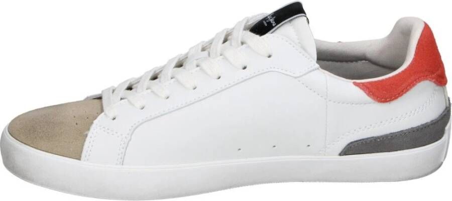 Pepe Jeans Heren Schoenen White Heren