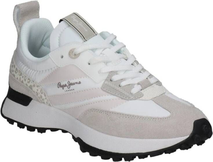 Pepe Jeans Lucky Print Sneakers Beige Dames - Foto 6