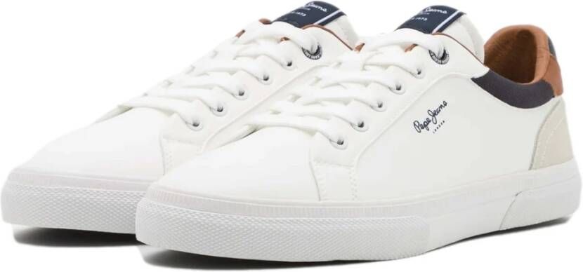 Pepe Jeans Kenton Court Sneakers White Heren