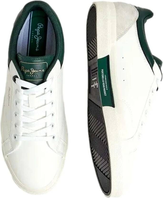 Pepe Jeans Kenton Journey Sneakers White Heren