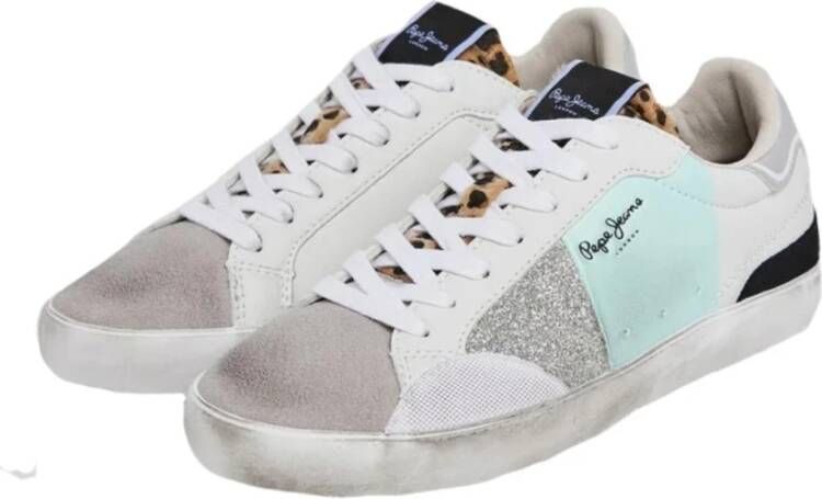 Pepe Jeans Lane Shine Sneakers Multicolor Dames