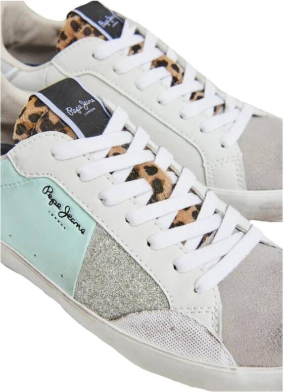 Pepe Jeans Lane Shine Sneakers Multicolor Dames