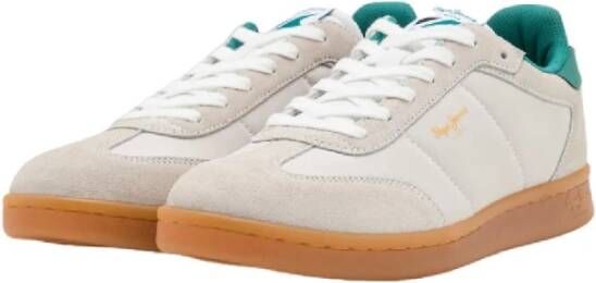 Pepe Jeans Moderne stijl sneakers voor heren Beige Heren