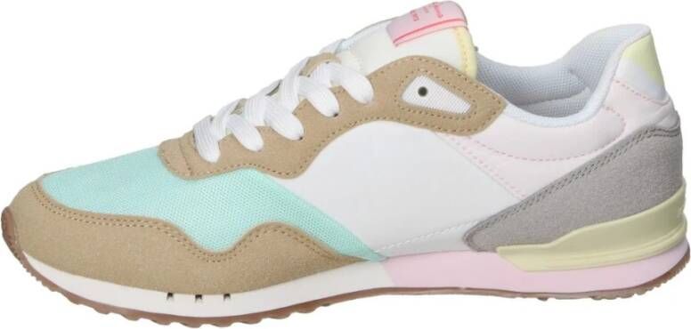 Pepe Jeans Modieuze Sportschoenen Beige Dames