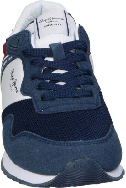 Pepe Jeans Modieuze Sportschoenen Blue Dames