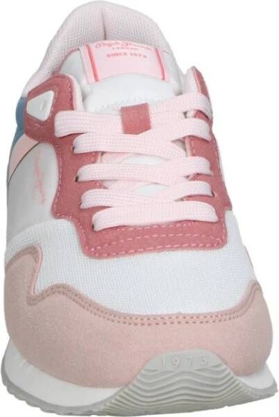 Pepe Jeans Modieuze Sportschoenen Pink Dames