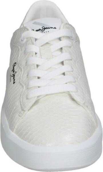 Pepe Jeans Modieuze Sportschoenen White Dames