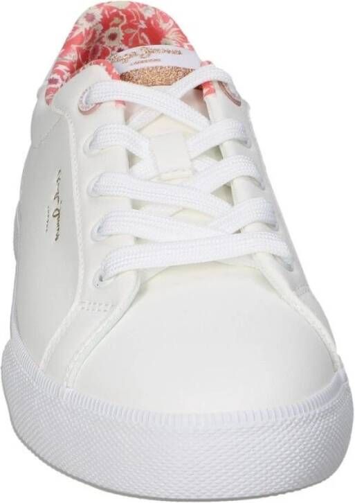 Pepe Jeans Modieuze Sportschoenen White Dames