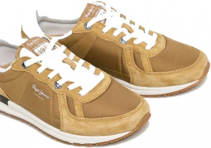 Pepe Jeans Sneakers Bruin Heren