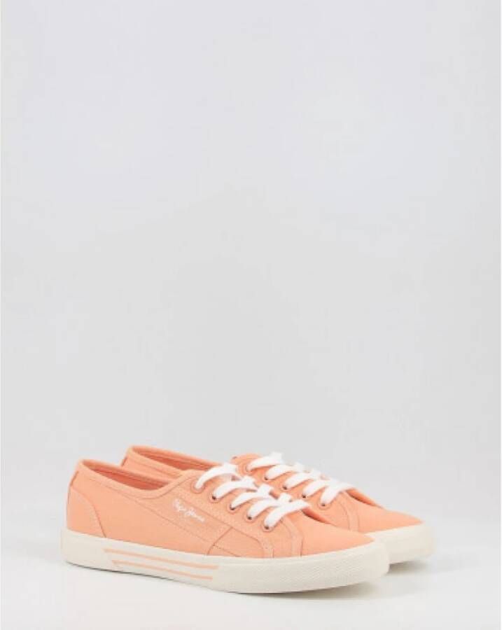 Pepe Jeans Sneakers Oranje Dames