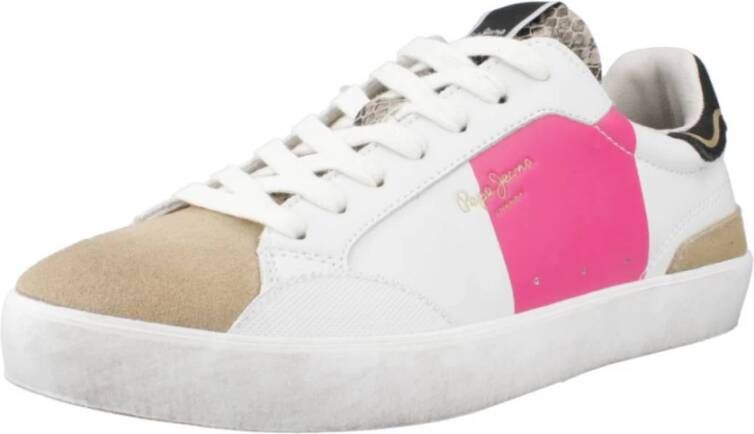 Pepe Jeans Lane Elle W Sneakers White Dames