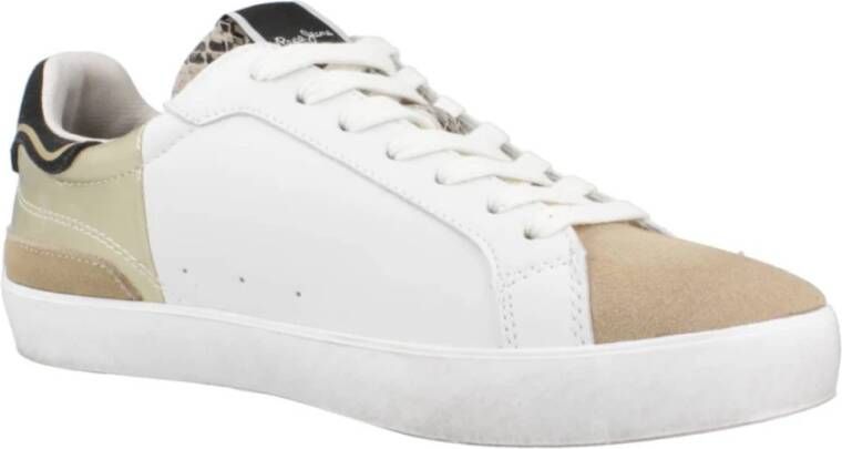 Pepe Jeans Lane Elle W Sneakers White Dames