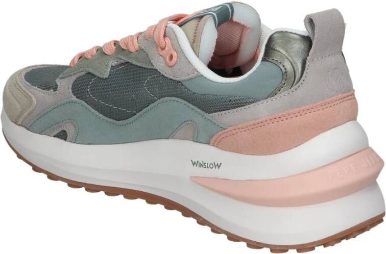 Pepe Jeans Stijlvolle Sportschoenen voor Jongeren Multicolor Dames