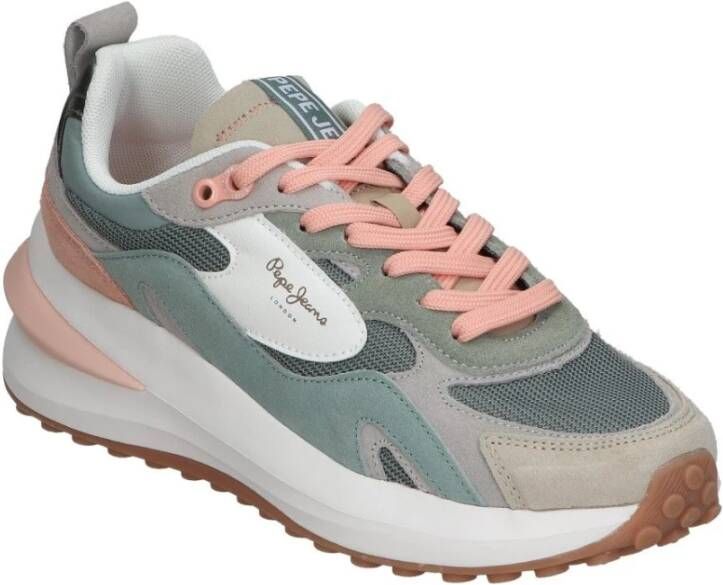 Pepe Jeans Stijlvolle Sportschoenen voor Jongeren Multicolor Dames