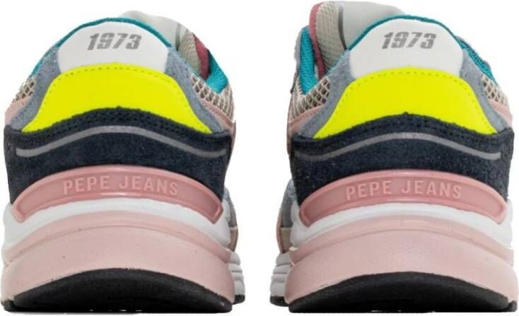 Pepe Jeans Urban Mesh Sneakers voor Moderne Vrouwen Multicolor Dames